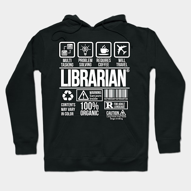 Librarian T-shirt | Job Profession | #DW Hoodie by DynamiteWear